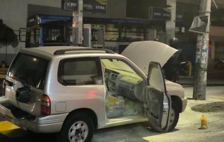 coche bomba en Quito