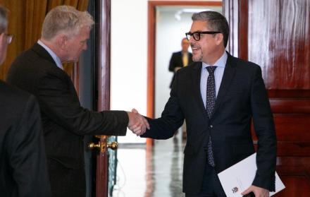 Reunión de seguridad Ecuador y Estados Unidos
