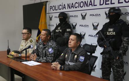 En rueda de prensa, la Policía brindó detalles.