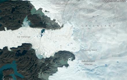 Groenlandia ha perdido un 20 % más de hielo de lo calculado en las últimas cuatro décadas