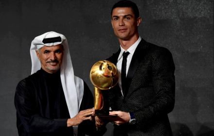 Globe Soccer Award Cristiano Ronaldo