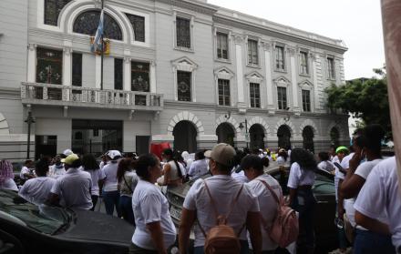 Protesta en Guayaquil