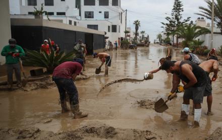 Al menos 237 distritos de la sierra de Perú están en riesgo ante la caída de lluvias intensas