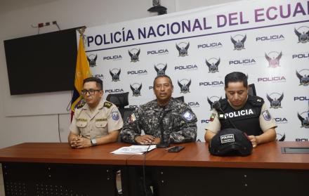 Las autoridades policiales de la Zona 8 dieron hoy una rueda de prensa