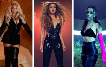 Beyoncé, Shakira y Ariana Grande.