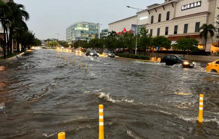 Inundaciones en Samborondón