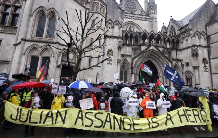 La Justicia británica fallará cuanto antes si Assange puede recurrir o es entregado a EEUU