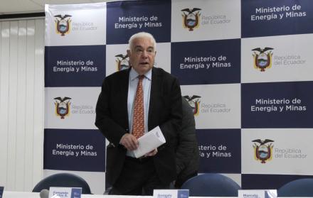 Fernando Santos Alvite, exministro de Energía.