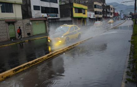 Quito registró máximos niveles de lluvia entre la tarde del 27 hasta la mañana del 28 de febrero de 2024.