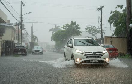 lluvias en Samborondón