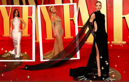 Durante la fiesta de los Premios Oscar, famosas como Kim Kardashian celebraron hasta el amanecer