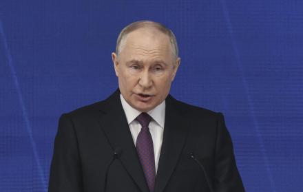 El presidente de Rusia, Vladímir Putin, fue reelegido este domingo para un quinto mandato.