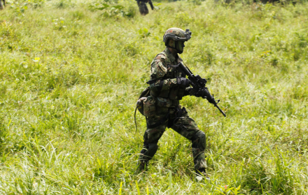Referencial. Las Fuerzas Armadas y el Ejército Ecuatoriano lamentaron el fallecimiento del uniformado.