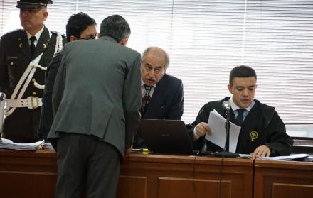 El juez Felipe Córdova escuchó el testimonio de Marcelo Lasso, persona de confianza de Leandro Norero.