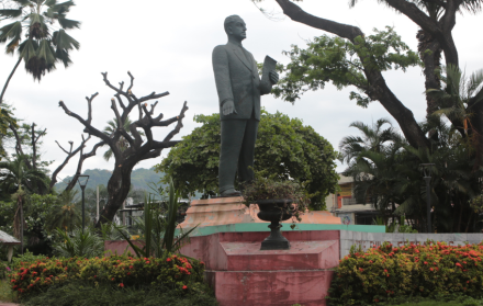 Parque de Urdesa en Guayaquil, ciudad en donde rige el toque de queda.