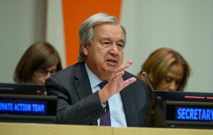 Ante el pedido de México de suspender a Ecuador en la ONU, Antonio Guterres respondió que la decisión depende de los Estados miembros.