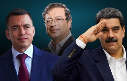 Noboa, Petro y Maduro, los presidentes que lidian con la crisis energética y hablan de sabotaje.