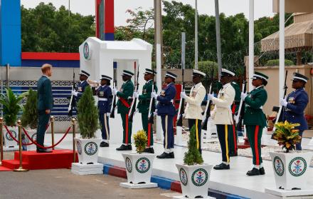 Meghan y Harry en Nigeria