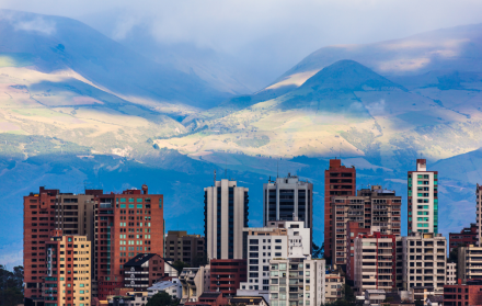 La Carita de Dios, capital ecuatoriana.