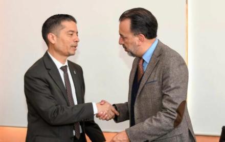 Juan Carlos Parra será el nuevo gerente del Metro de Quito. Pabel Muñoz le expresó su respaldo.