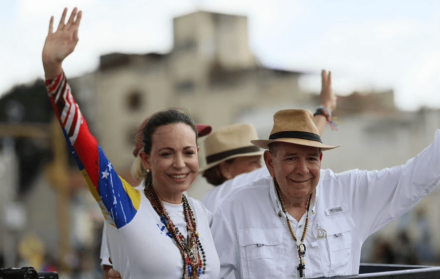 Maria Corina Machado y Edmundo González