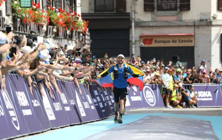 Joaquín López Ultratrail Mont Blanc