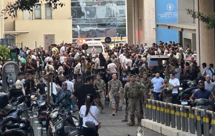 Al menos 8 muertos y más de 2.800 heridos en Líbano