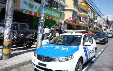 robo de cajeros automáticos en Quito