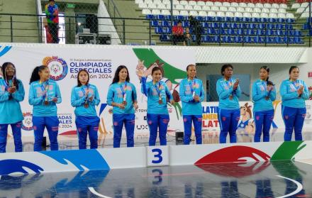 Futsal, medalla de bronce, Olimpiadas Especiales, Juegos Latinoamericanos, Paraguay