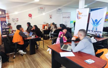 AYUDA A MIGRANTES VENEZOLANOS EN ECUADOR