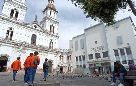 Iglesia de Santo Domingo en Cuenca.