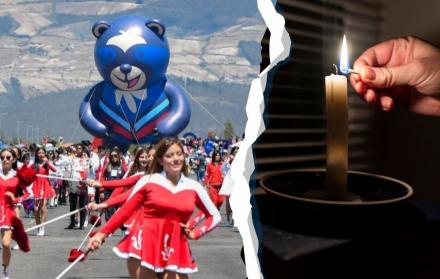 La capital vive sus fiestas en medio de cortes de luz