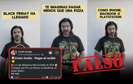 juanes video falso