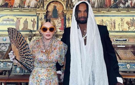 Madonna y Akeem Morris