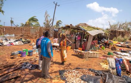 Mundo, Mozambique, Suben a 45 los muertos y a 503 los heridos por el ciclón Chido
