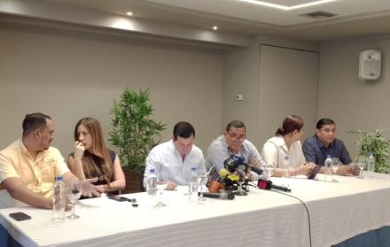 Bancada de legisladores de ADN en Guayas