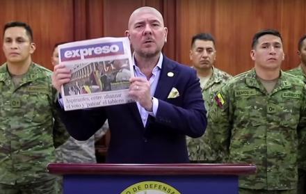 Ministro de Defensa, Gian Carlo Loffredo