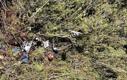 Accidente de avión en Colombia