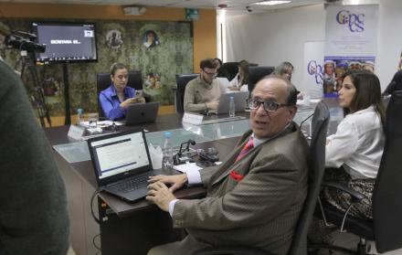 Eduardo Franco Loor fue el último en posesionarse de los vocales ahora destituidos.