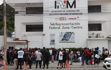 Migrantes venezolanos en México