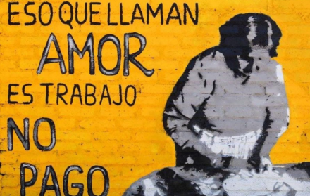 Imagen representativa de trabajo no remunerado del hogar, de ONU Mujeres.