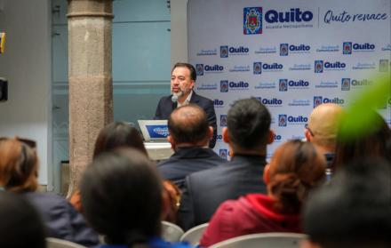 El alcalde de Quito Pabel Muñoz enfrenta un proceso de revocatoria en su contra.