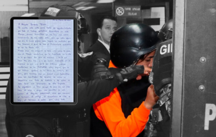 Carta de Mayra Salazar a su abogado.