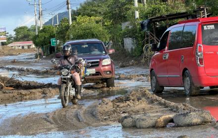Manabí afectada por lluvias