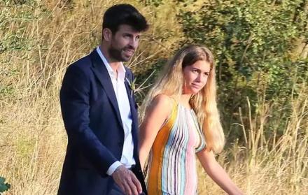 Gerard Piqué y Clara Chía