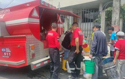Escasez de agua Loja