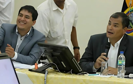 Rafael Correa y Andrés Arauz buscaron recuperar el control del Cpccs.