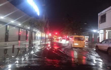 Los conductores que transitaban por esos tramos redujeron la velocidad para evitar accidentes.