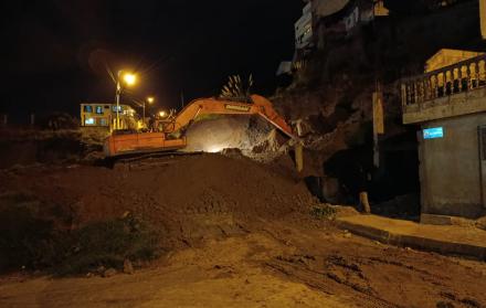 Las bases de las viviendas afectadas presentan inestabilidad.