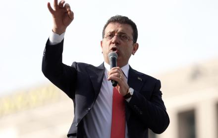 El alcalde de Estambul, Ekrem Imamoglu.